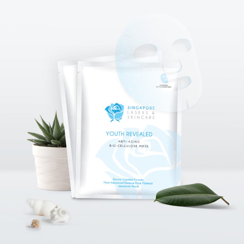 Bio-Cellulose mask in focus